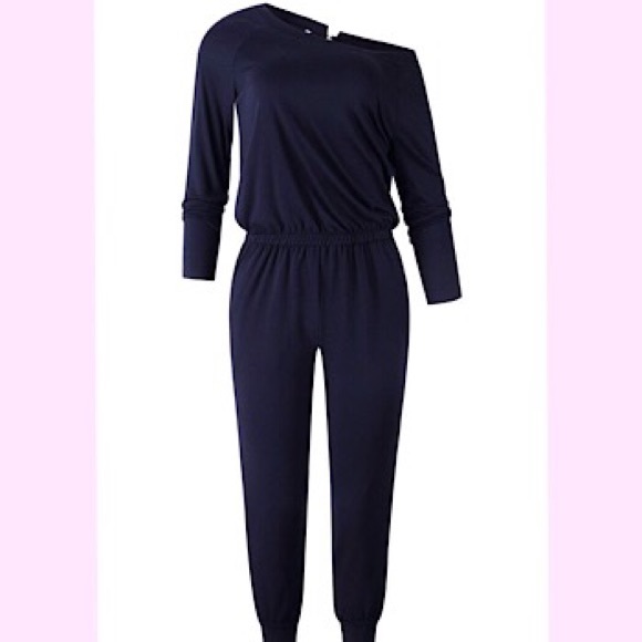 Casual V-Neck Elastic Waist Romper